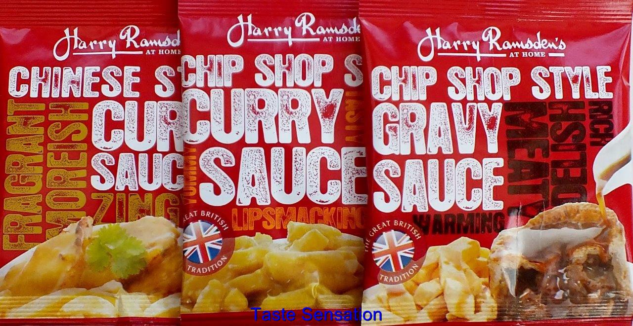 CHINESE, CHIP SHOP STYLE CURRIES & CHIP SHOP STYLE GRAVY, HARRY RAMSDEN
