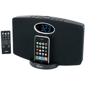 Jensen Ipod Mini Iphone 3g 3gs Dock Alarm Clock Charger