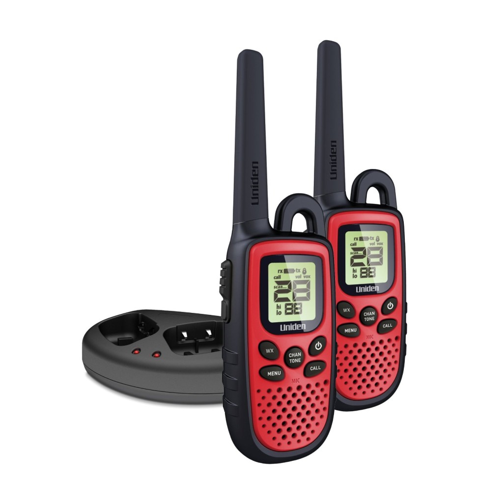 UNIDEN WATER RESISTANT 2 WAY RADIOS NOAA WEATHER ALERT
