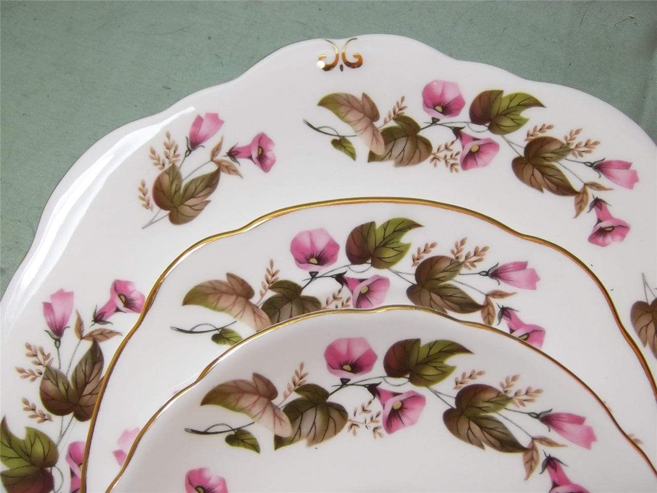 Duchess Bone China Teaware Individual Items Pink Bell Flower Pattern No