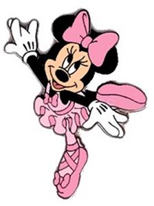 MINNIE Mouse BALLET DANCER BALLERINA PINK TUTU Disney PIN NEW | eBay