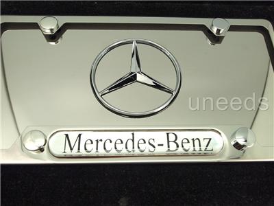 Mercedes benz license plate holders #6