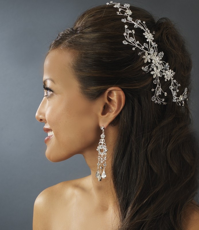 bridal headpiece comb
