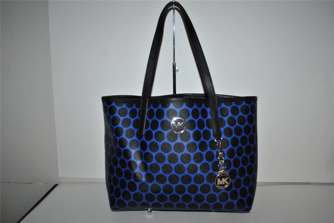 michael kors polka dot tote