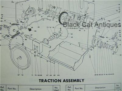 1980 Toro 826 & 1132 Snowblower Parts Catalog Model 38150 & 38160