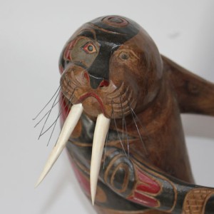 Walrus Tusk Carvings