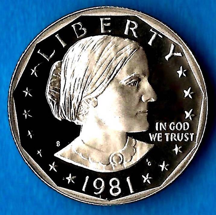 ANTHONY DOLLAR 1981-S PROOF SUSAN B