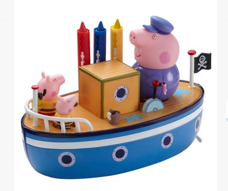 peppa pig's bathtime boat