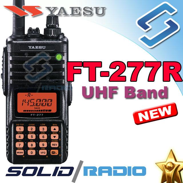 Original Yaesu FT-277R handheld portable UHF 2-way radio FT-277 | eBay