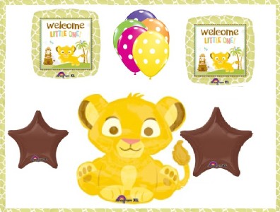 Disney Lion King Simba Balloons Baby Shower Party Decorations