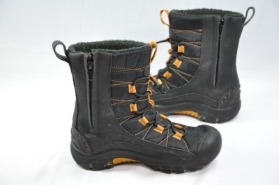 Keen Taos Shoes on Keen Vail Boys Snow Winter Boots Black Sz 3 Youth   Ebay