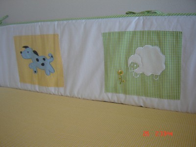 Baby Cots  Sale on New Baby Cotbed Cot Bumper  Nursery  Bedding  Farm Animal Design