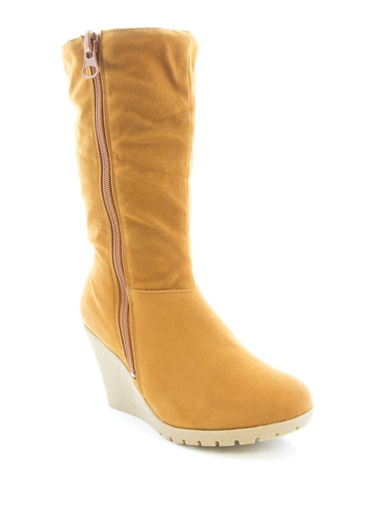 tan mid boots