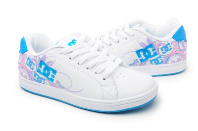 Pixie Scroll on Dc Youth S Shoes Pixie Scroll 302671b White Turquoise Ebay