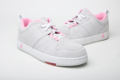 Nike  Shoes on Nike Kids Shoes Jordan  Cue  Ps  308186 062 Grey  Pink   Ebay