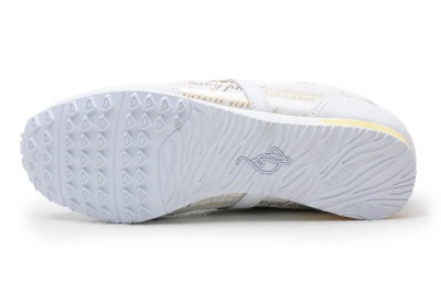 Baby Phat Womens Shoes BP RUNNER SCRIP CLEAR White/Gold