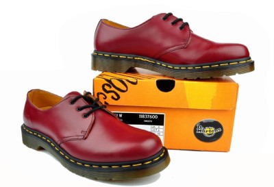 Ecko  Shoes Women on Dr Martens Womens Shoes 3 Eye 1461w Gibson Cherry Red   Ebay