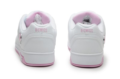 Baby Phat Toddler Shoes on Swiss Kids Shoes Dalbey Varsity Wht Pwdr Pink Us 5 5   Ebay