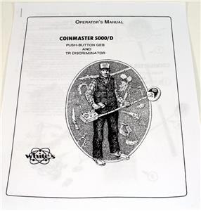 Info on Whites 5000/D coinmaster detector - TreasureNet
