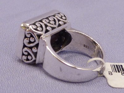 Details about Brighton Sterling Silver NIGHT MIST Brown Quartz Ring ... Details about Brighton Sterling Silver NIGHT MIST Brown Quartz Ring ...