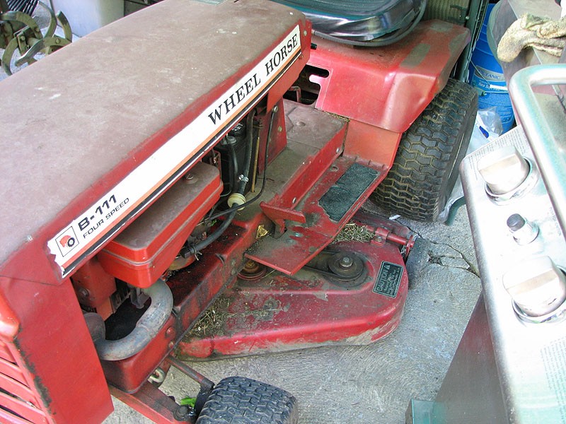 Was this worth a 100 Wheel Horse Tractors RedSquare Wheel