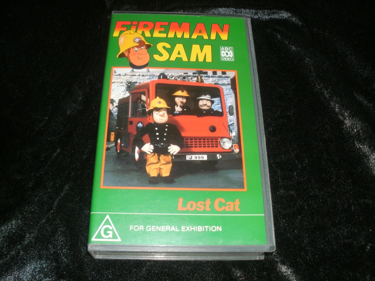 FIREMAN SAM LOST CAT VHS VIDEO PAL~ A RARE FIND~