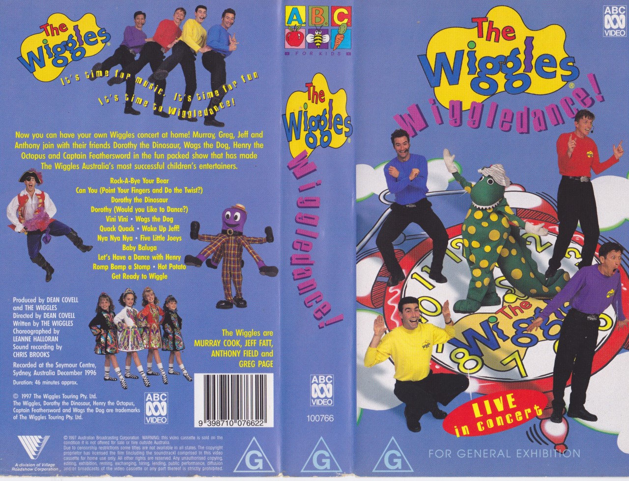 THE WIGGLES WIGGLEDANCE VHS VIDEO PAL A RARE FIND eBay