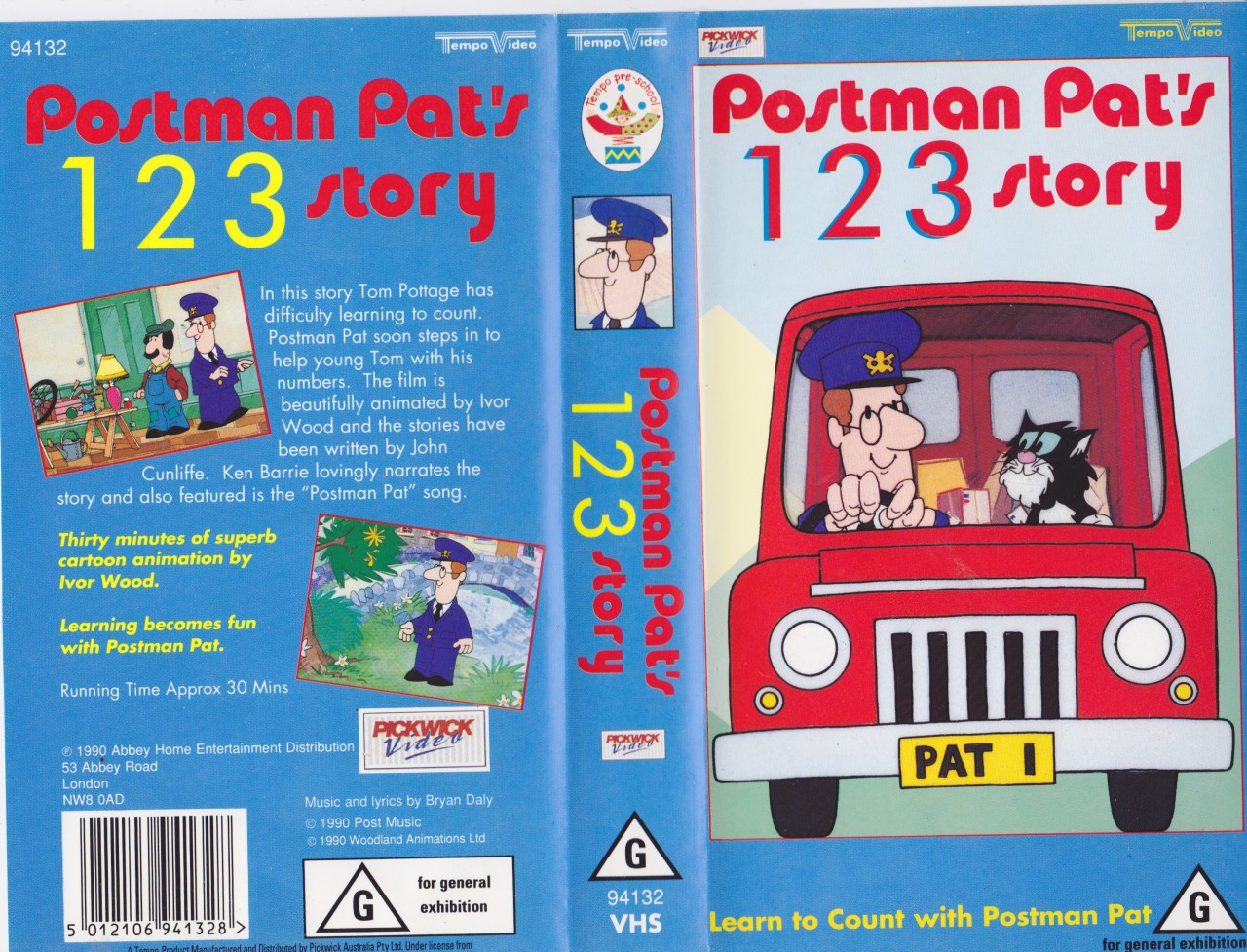 Postman Pat 1 2 3 Story Vhs Pal Video Rare 7 56 Picclick Now when you search something with less than 100 results, we automatically search all of. picclick