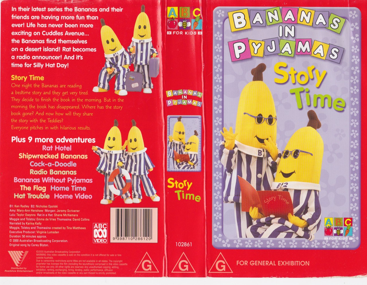 Bananas In Pajamas Vhs vrogue.co