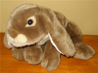 brown stuffed bunny