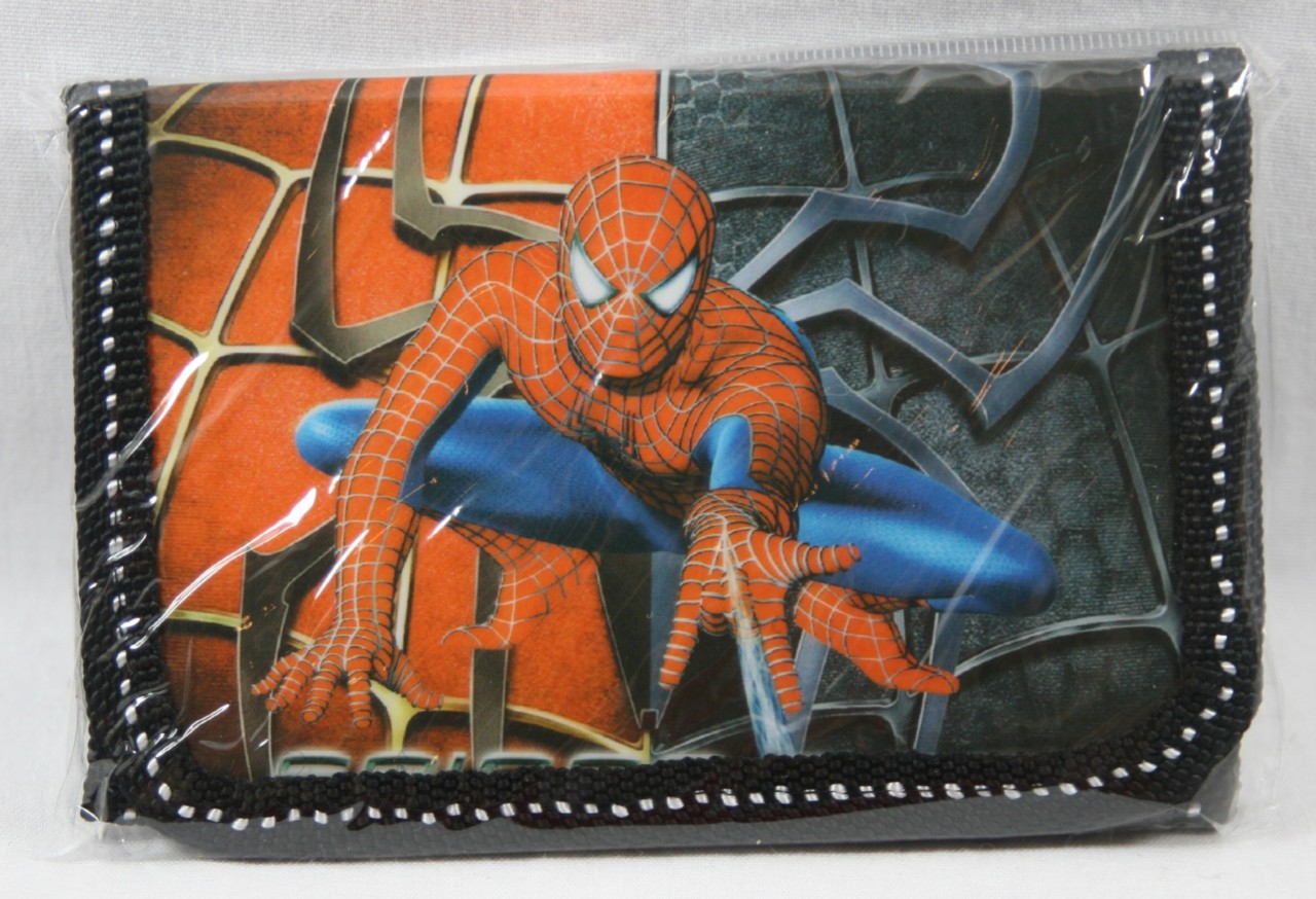 New Boy Kid's Spiderman Trifold Wallet LOW SHIPPING eBay