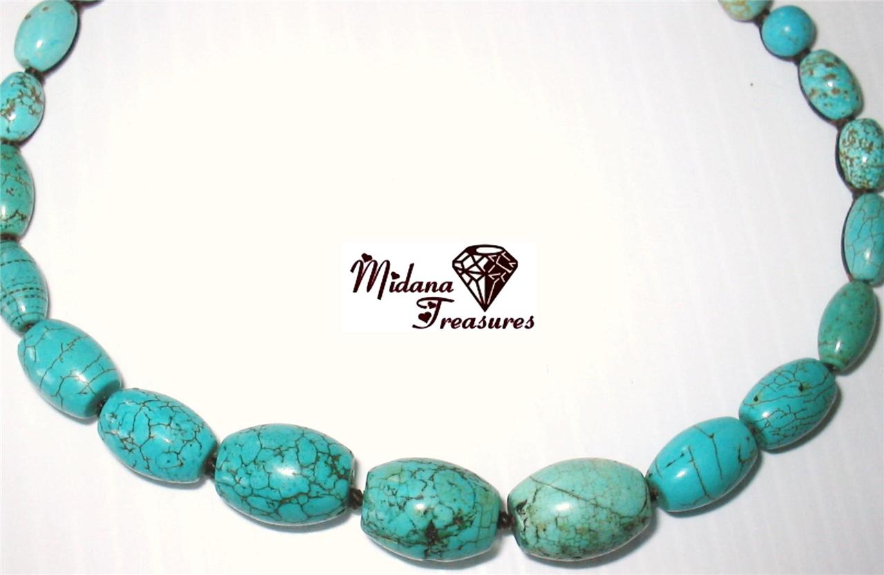Fabulous Arizona Genuine Turquoise Necklace