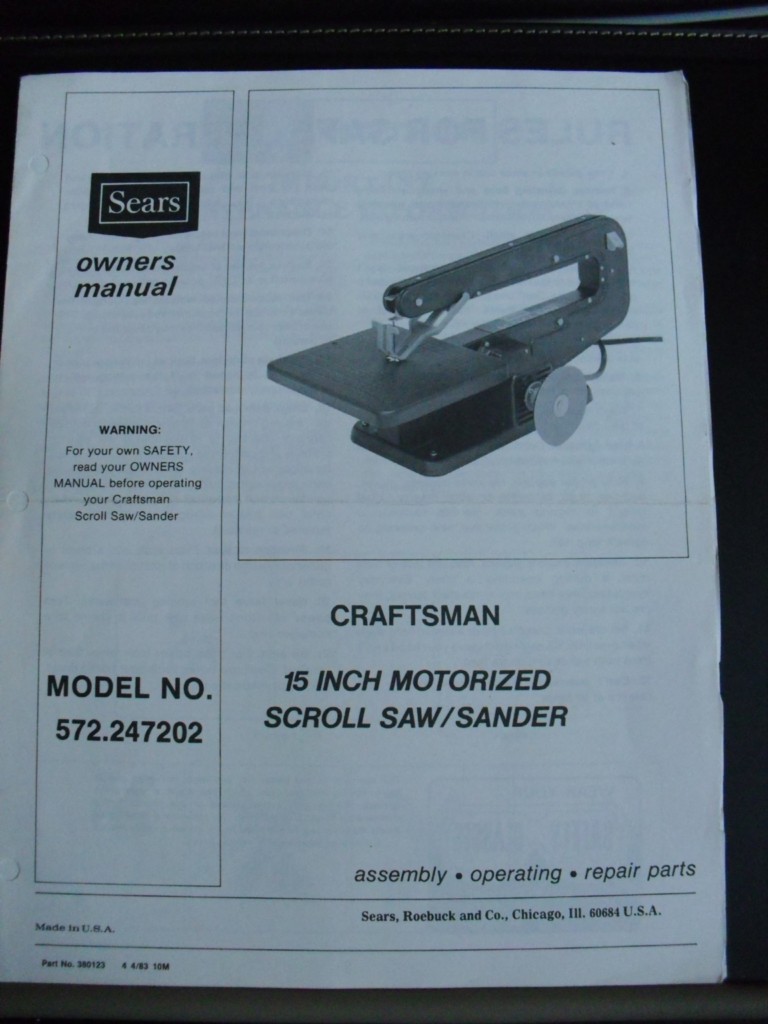 Craftsman Scroll Saw Deals On 1001 Blocks