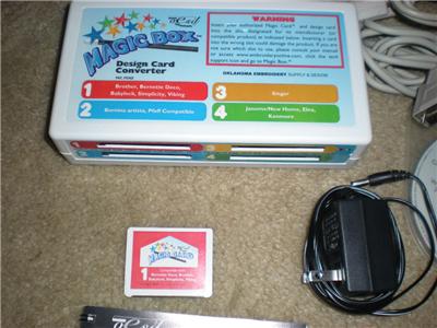 Design Card Converter Magic Box for Embroidery Machine | eBay