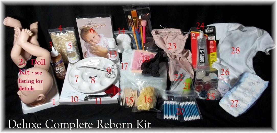 Reborn Kit, Reborn Complete Kit, NOD BOY, IN STOCK AND ON SALE