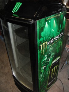 Monster Energy Drink Refrigerator With Glass Door Monster Energy Drink Refrigerator With Glass Door