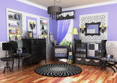 Discount Bedding Sets Purple on Black White Purple Girl Crib Bedding Set New Discount Lavendar   Ebay