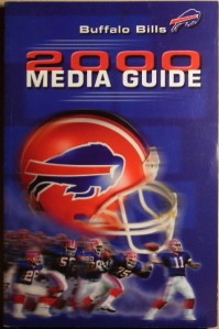 MEDIA GUIDE ~ BUFFALO BILLS 2000 ~ NFL