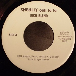 RICH BLEND ~ SHEALLY OOH LALA ~ 45 REGGAE RARE