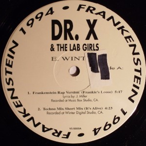 DR X & LAB GIRLS Frankenstein 1994 12" SINGLE 1994