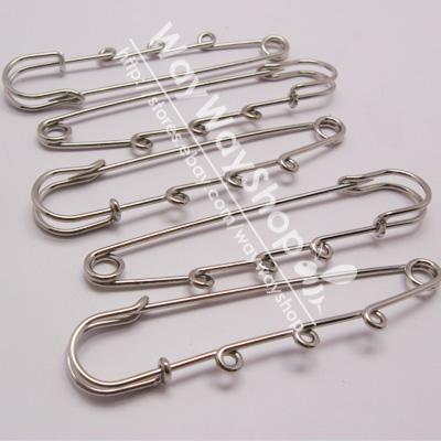 sell oversized 75mm rust proof pcs pins safety inch metal silver
