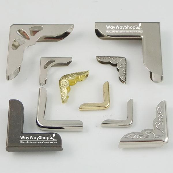 25 50 100 pcs Book Corner Protectors 4 Scrapbooking File Folder Albums