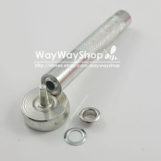 Setting Tool 4 6mm 8mm 10mm Grommet Eyelets Canvas Clothes Leather Self