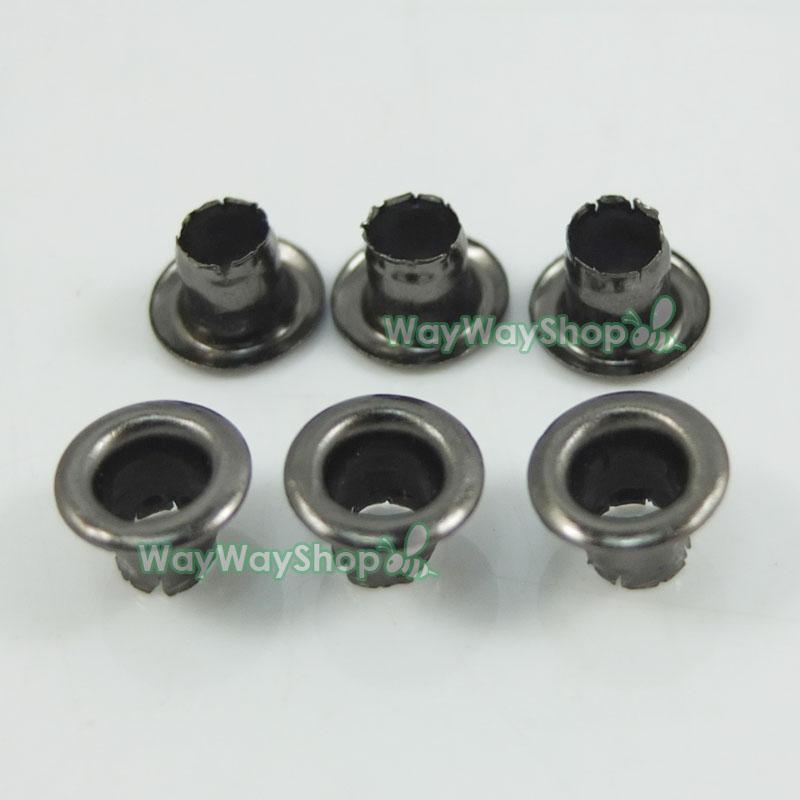 500 1000 Grommet Eyelets 3/16" Canvas Clothes Leather Self Backing