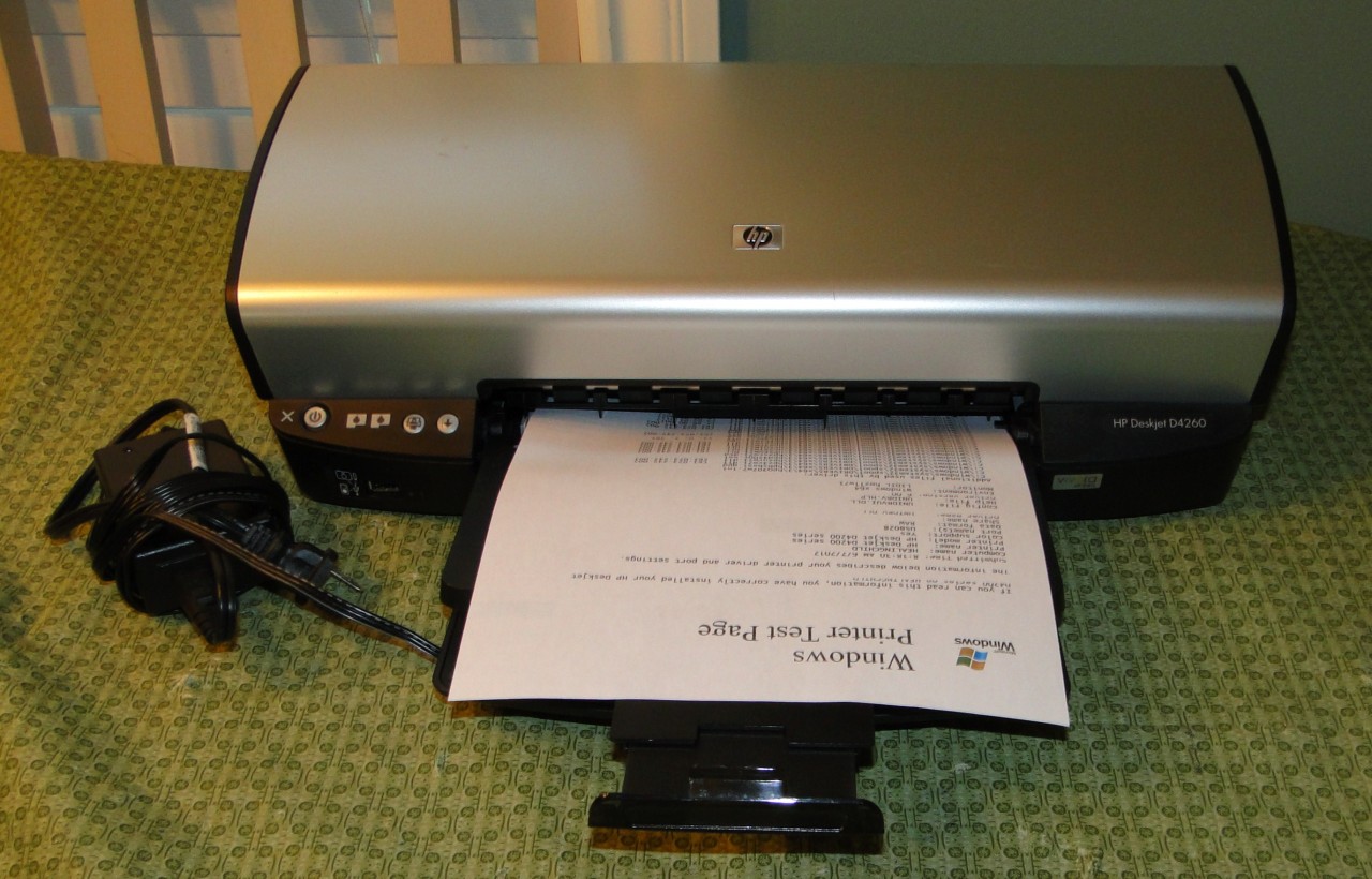 HP Deskjet D4260 Standard Inkjet Printer eBay
