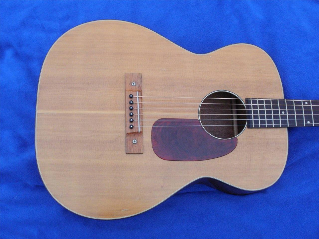 Vintage Harmony H162 Acoustic Guitar Made in USA Marked On Inside Very