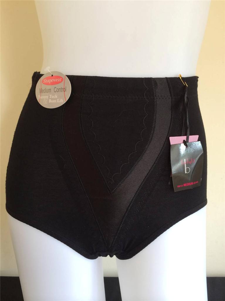 ** LADIES SHAPEWEAR TUMMY TUCK & BUM LIFT KNICKERS VARIOUS COLOURS