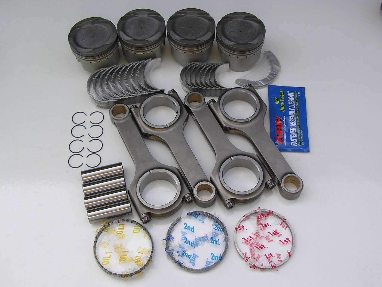 Honda performance pistons and rods #4