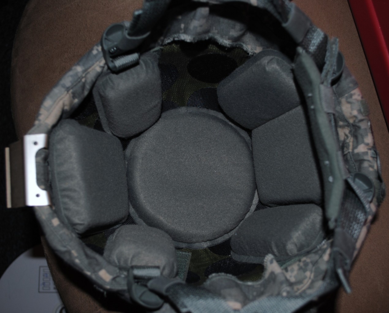 20 Velcro Helmet Pad Disks 1 7/8" Round Loop Adhesive Back Mich ACH LWH CVC USMC eBay