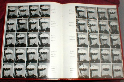December 1980 Marine Corps Recruit Yearbook San Diego Ca. USMC PLATOON